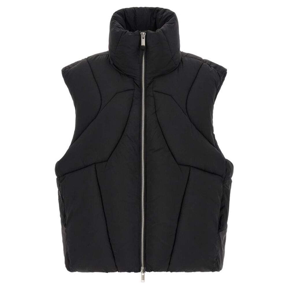 Thom Krom Black Nylon Sleeveless Men's Jacket